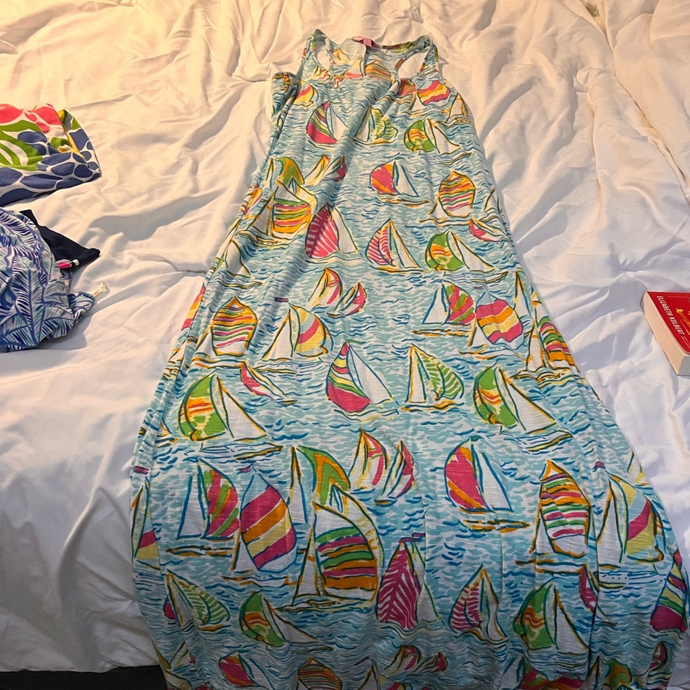 Lilly Pulitzer You Gotta Regatta Small Maxi Dress